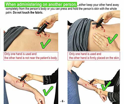Trigger Point Stimulator Tool Electric Current Sensation W/No Needles No Battery
