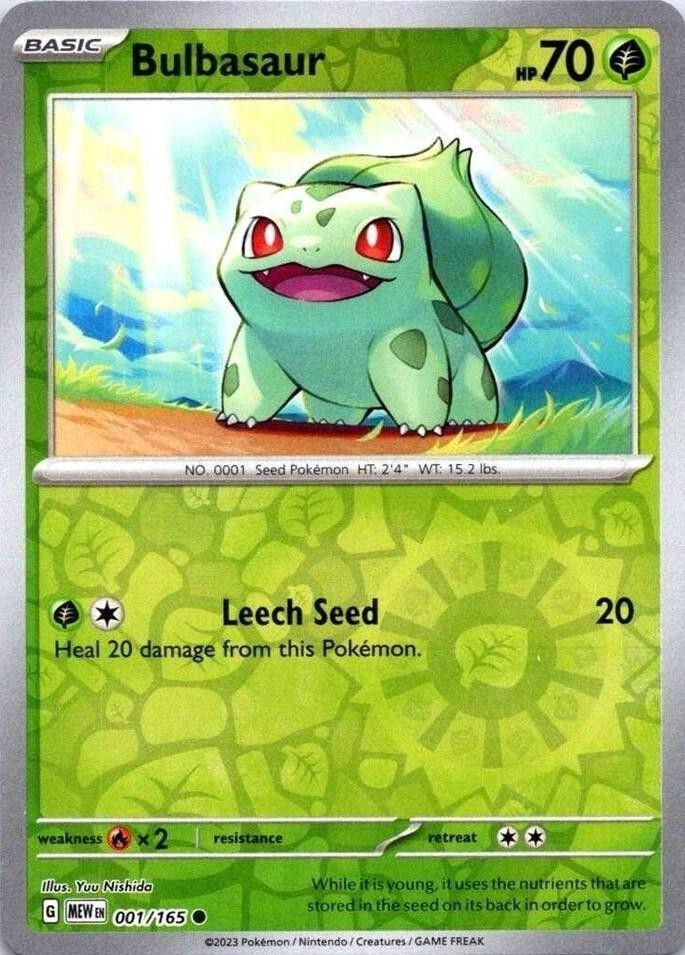 Pokemon TCG 151 (ENGLISH) - Reverse Holos - COMPLETE YOUR MASTER SET!