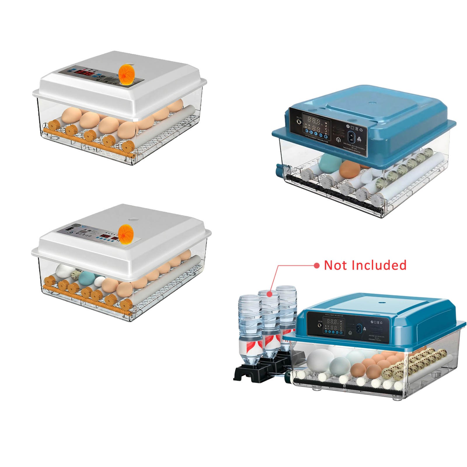 16,36 Eggs Incubator for Hatching Eggs  with Automatic Turner