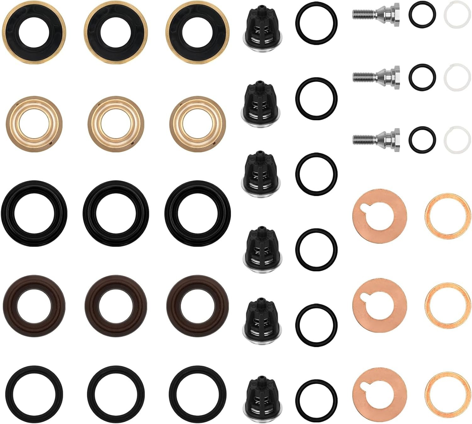 General Pump Rebuild Kit 20mm T/TS Series T1011 TS1511 TS2011 5 Kit Set