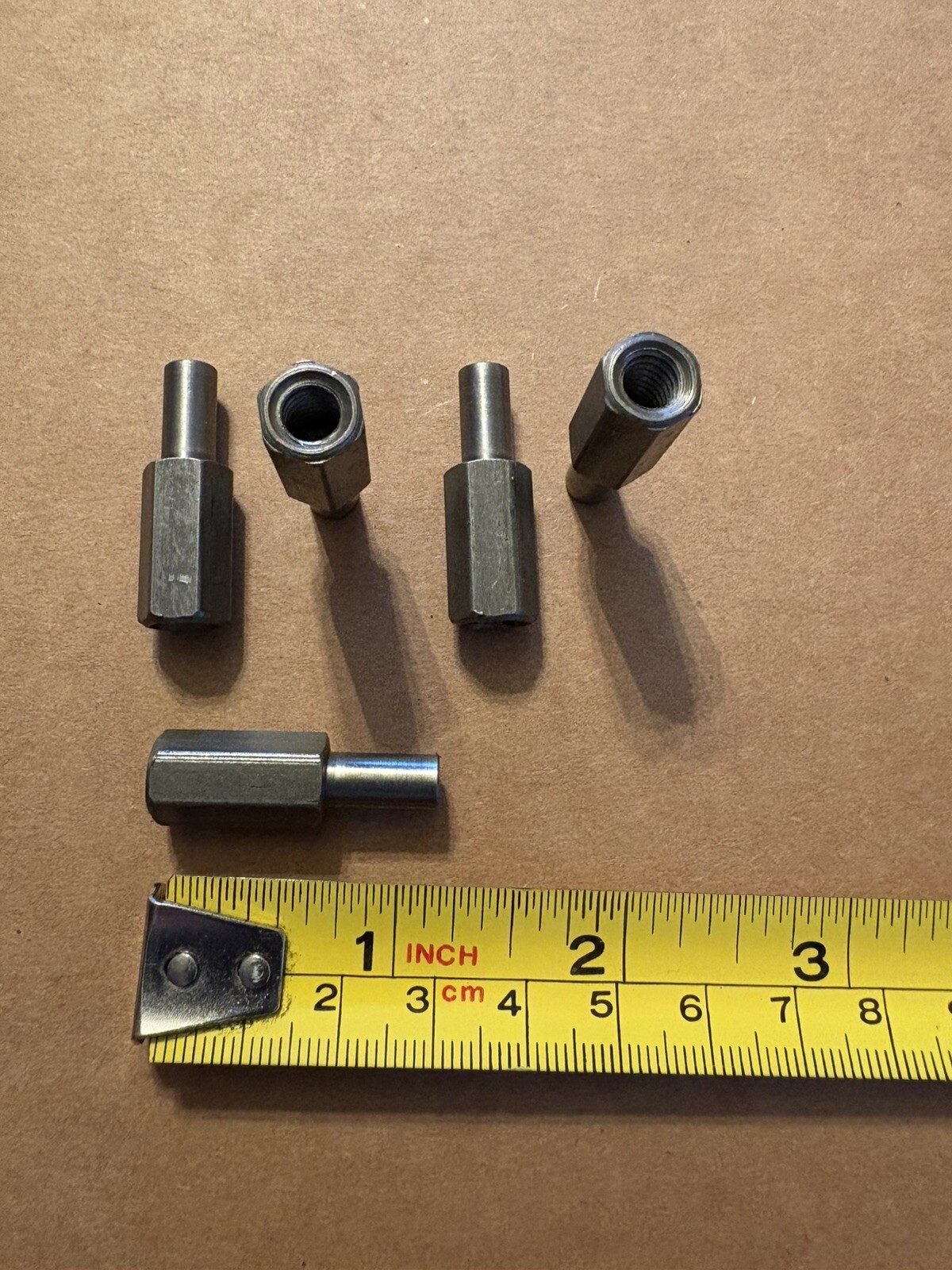 1/4" Round Shank x 1-5/16" OAL with 1/4"-20 Internal Thread,To Mount Accessories