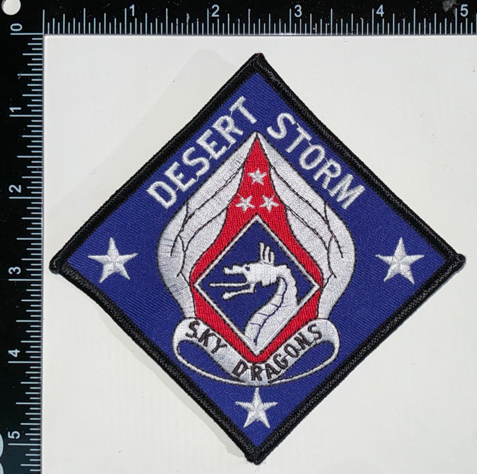 Desert Storm Sky Dragons US Army 18th Airborne Corps Patch