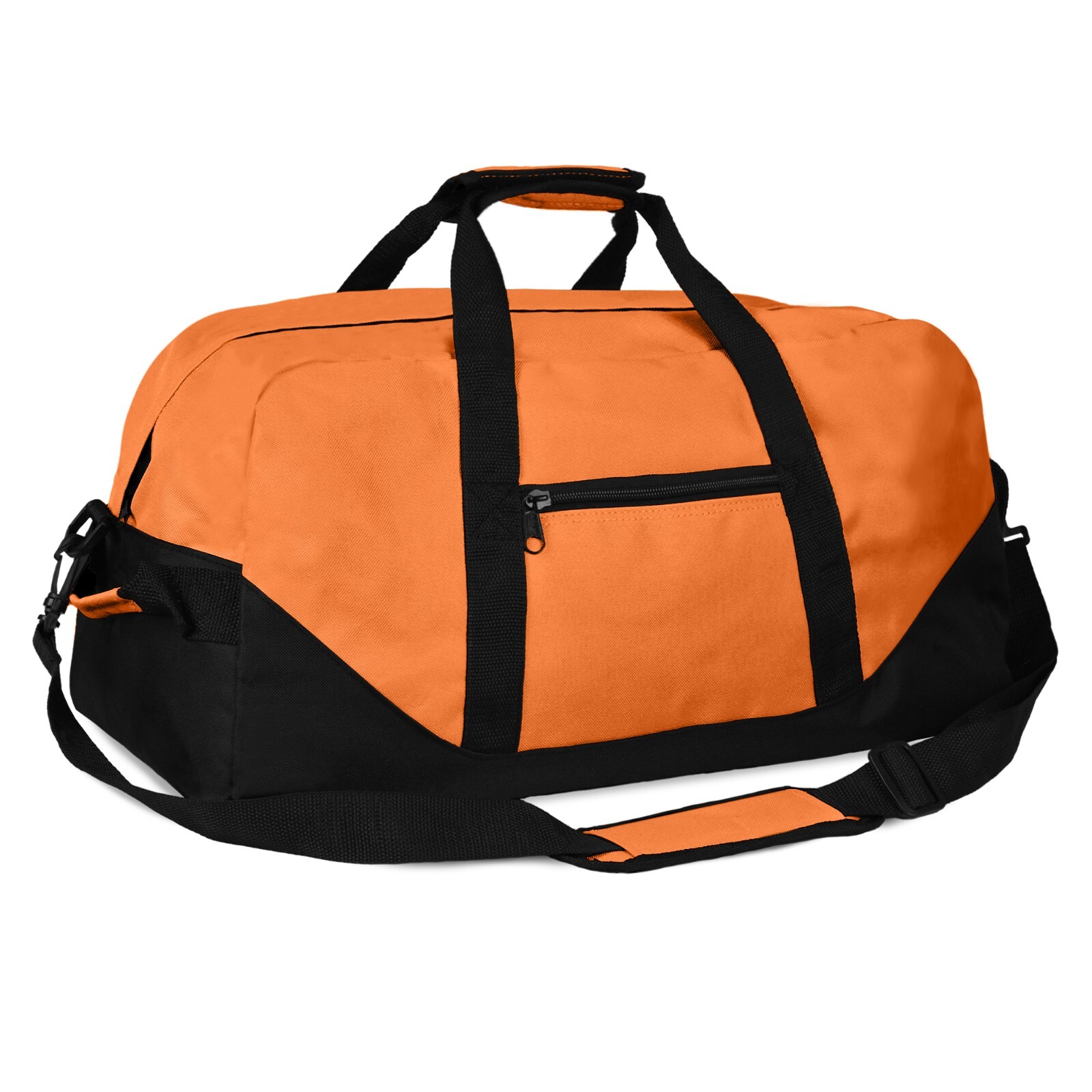 DALIX 21" Sling Duffle Duffel Ditty Bag Sports Gym Bag Travel Orange