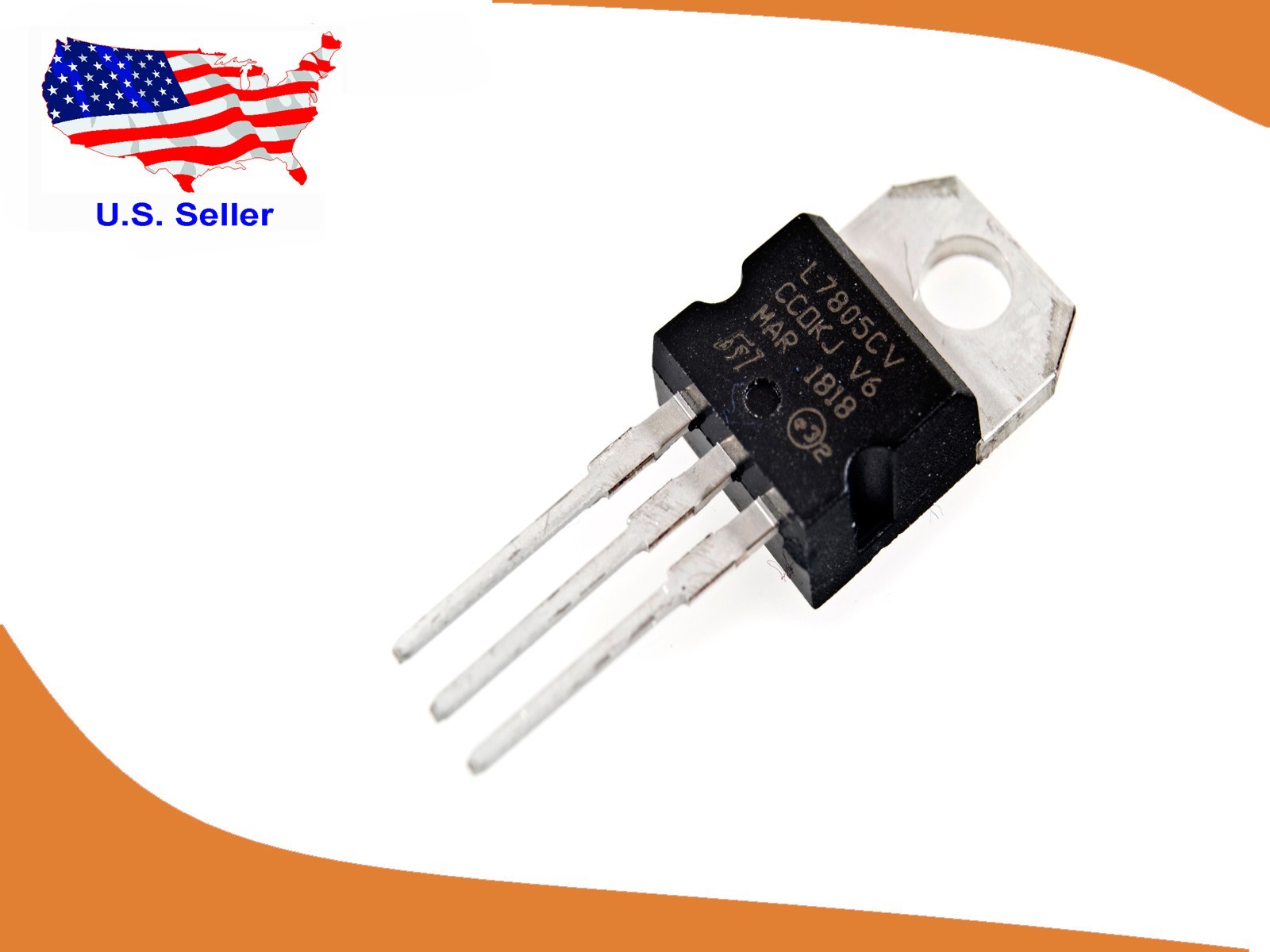 L7805 (2 pcs) L7805CV LM7805 5 V, 1.5 A Regulator