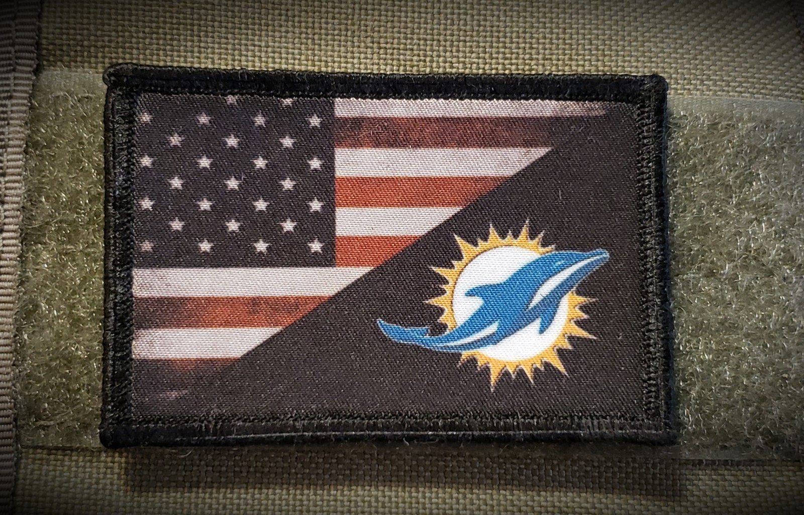 Subdued Bills USA FLAG Morale Patch Tactical Military Army