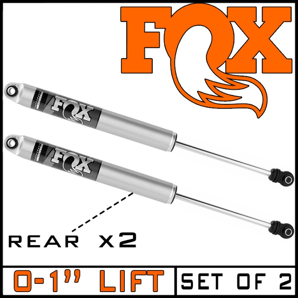 FOX Performance 2.0 Rear Shocks PAIR fit 2015-2022 Colorado Canyon 0-1" Lift 4WD