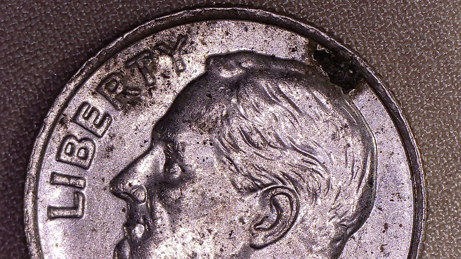 RARE 2014 DENVER ROOSEVELT MULTIPLE MINTING ERROR DIME.