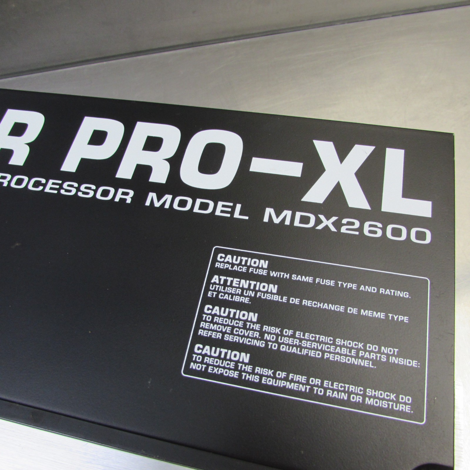 Behringer Composer PRO-XL MDX2600 Audio Interactive Dynamics Processor
