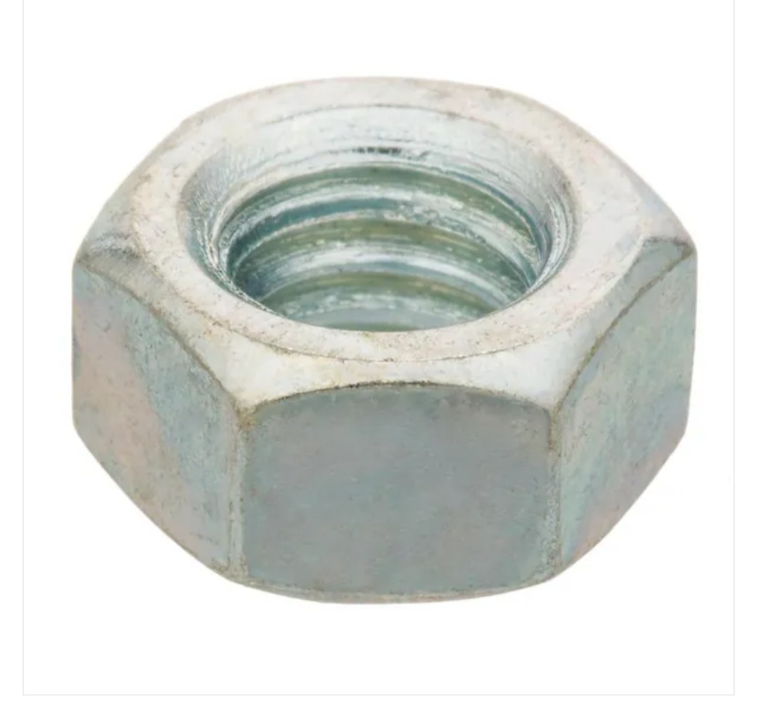 Everbilt 5/8 in.-11 Zinc Plated Hex Nut (10-Pack)