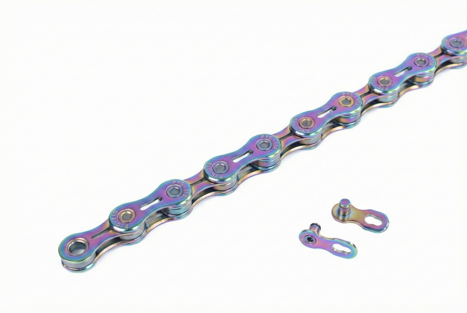 Swishti 11-Speed Cycle Chain Rainbow Oil Slick Shimano SRAM Campy MTB Road Bike