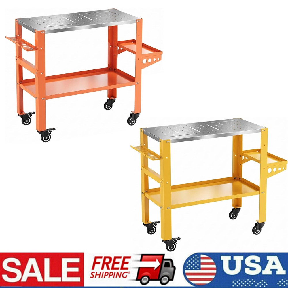 Welding Table 36"x18" Welding Table 1200LBS Capacity Welding Workbench Table