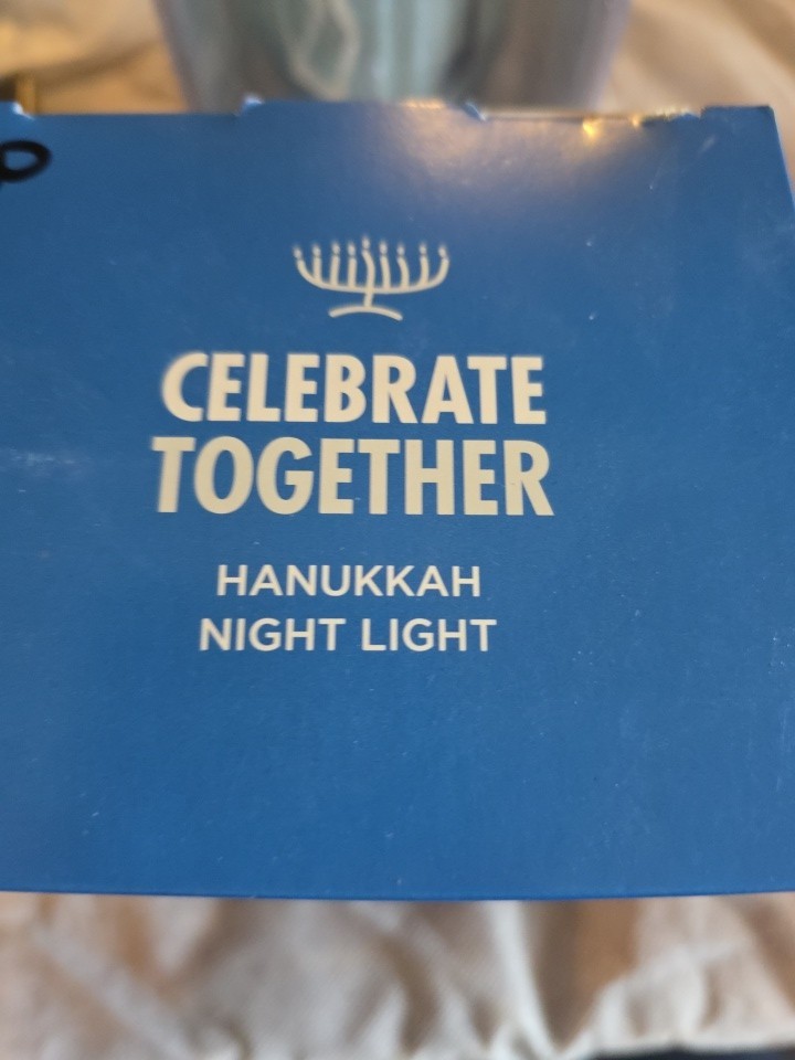Hanukkah Night Light