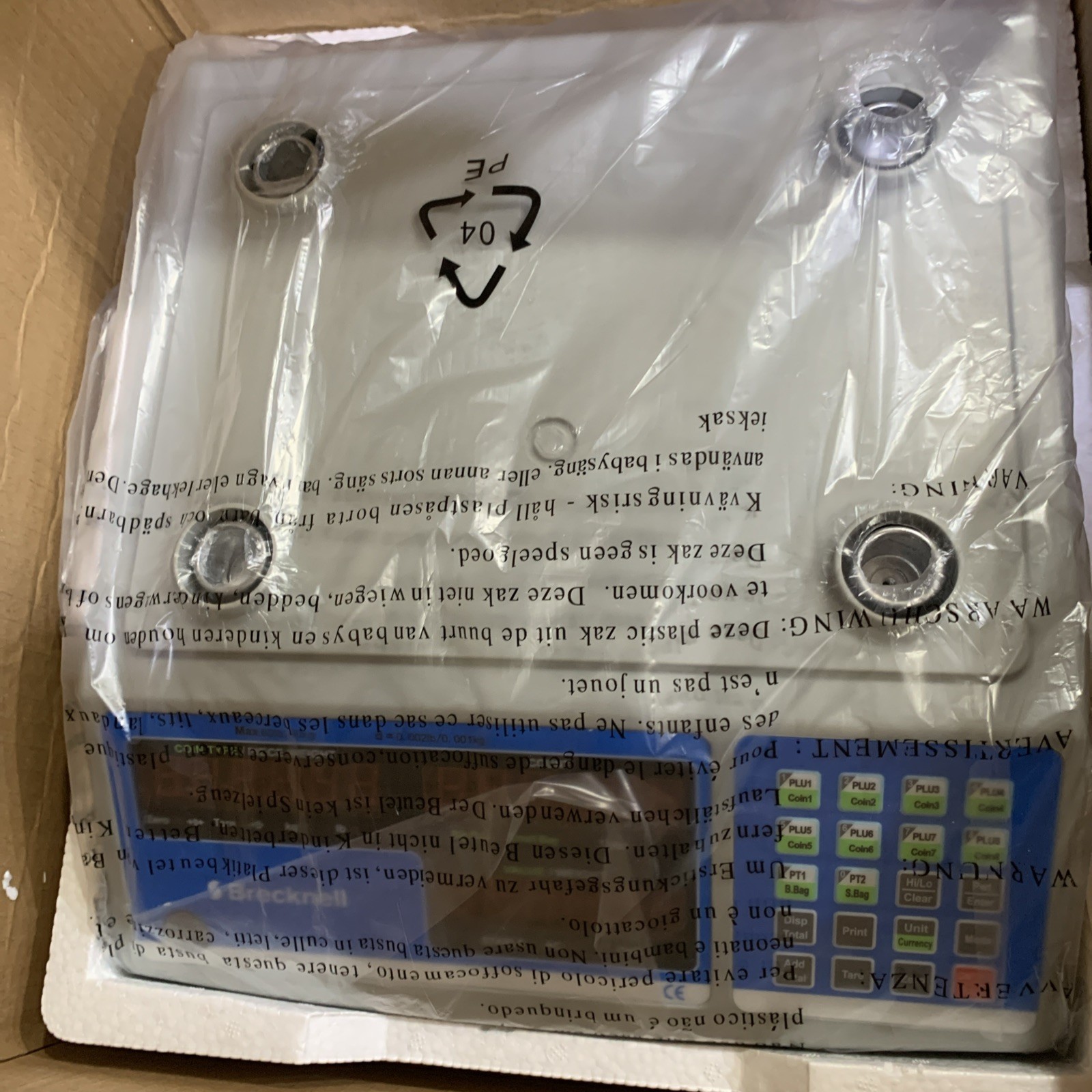 BRECKNELL Saltner Avery Weigh-Tronix B140 Coin Scale General Digital Scale NEW
