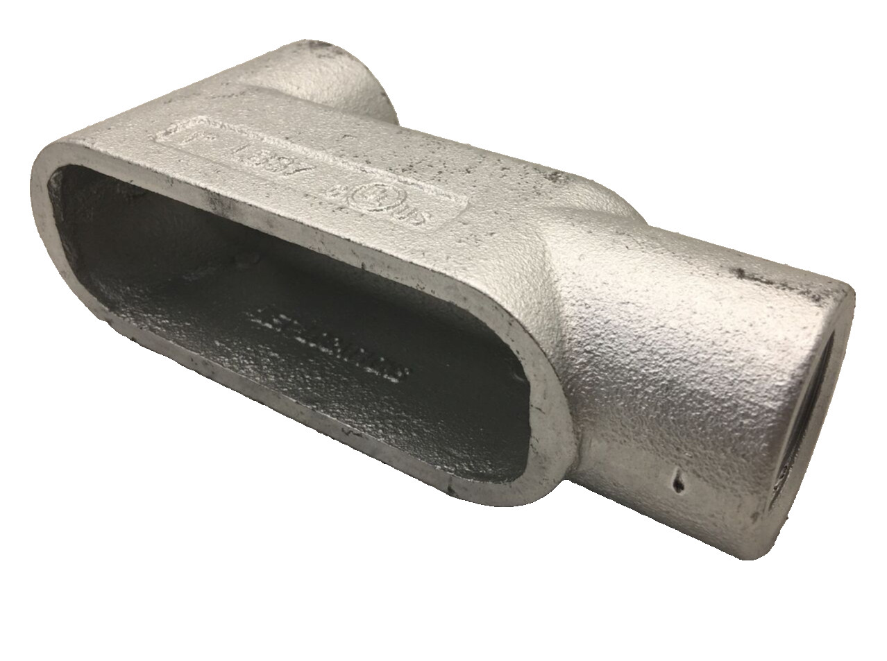 LB37 SEPCO MALLEABLE IRON CONDUIT BODY 1 INCH HUBS TYPE LB FORM 7