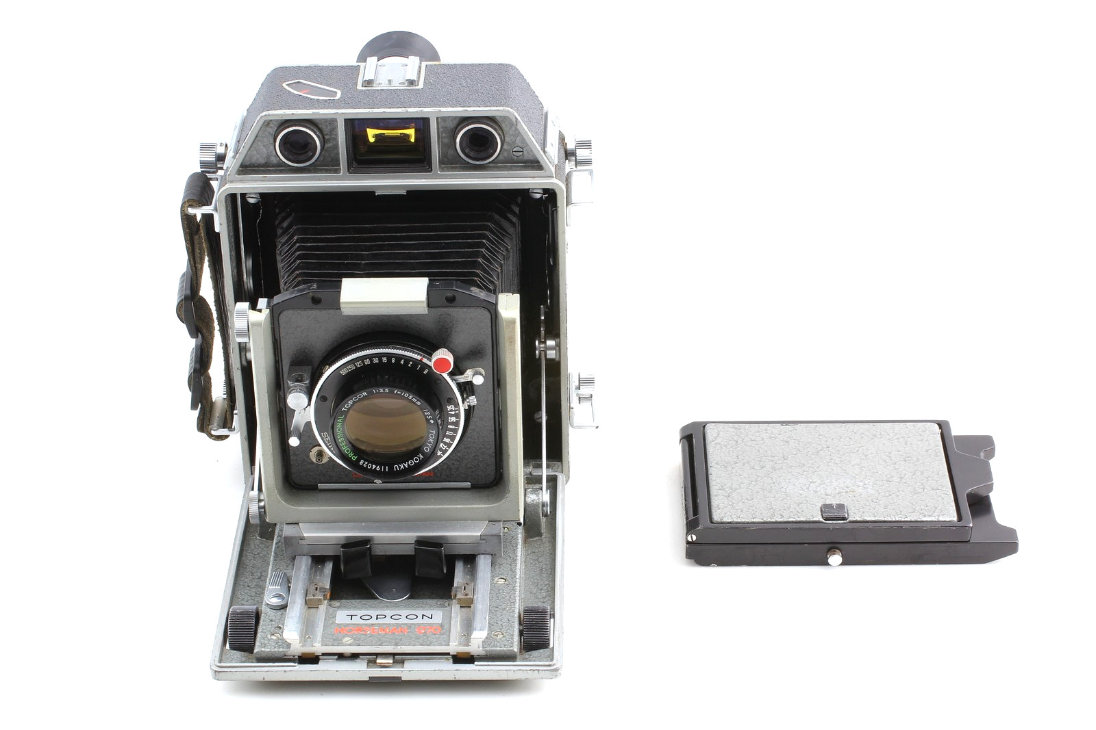 [Exc+5] Horseman 970 6x9 Film Camera Tokyo Kogaku Topcor 105mm F/3.5 Lens JAPAN