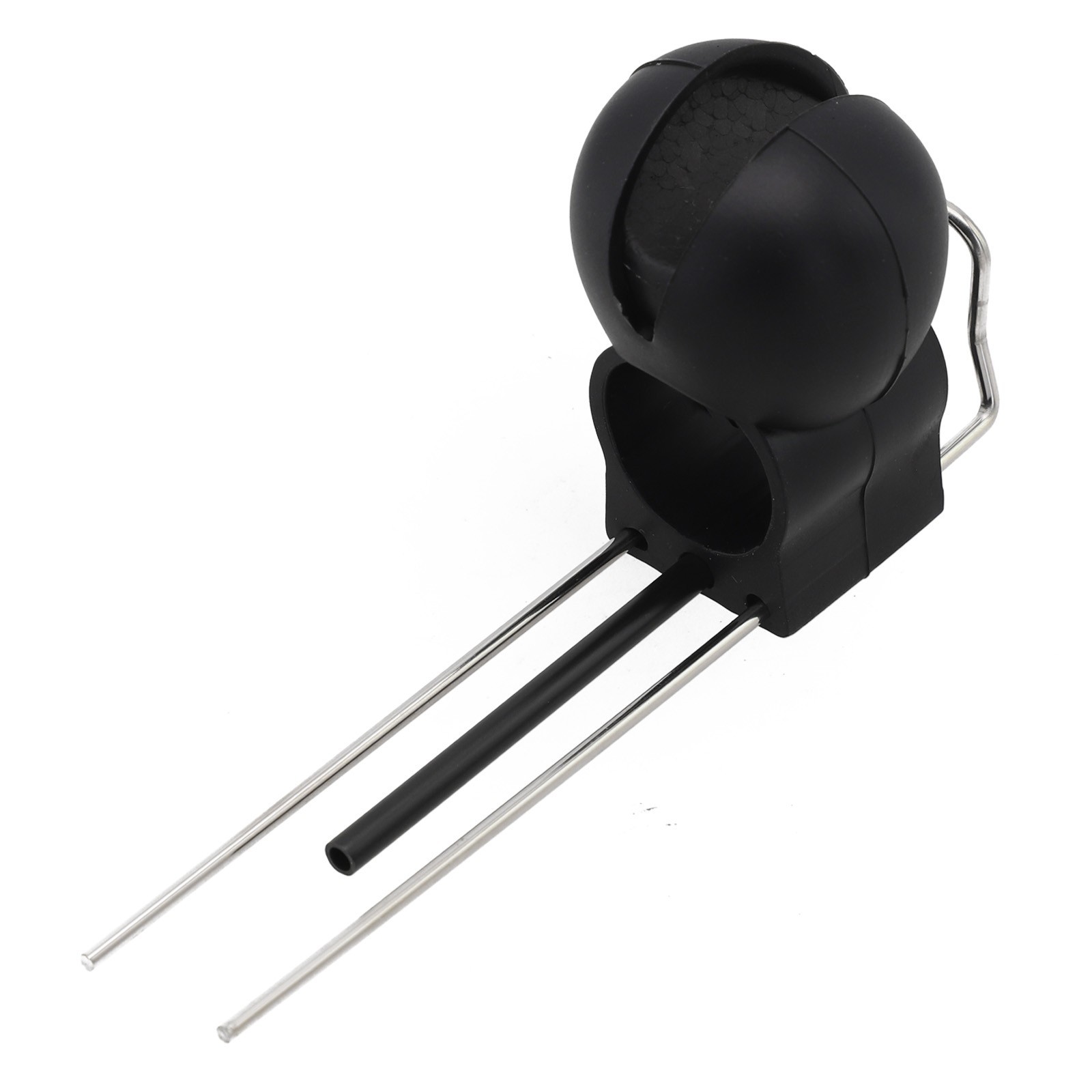 Stable underwater camera positioning with silicone base kit and bracket
