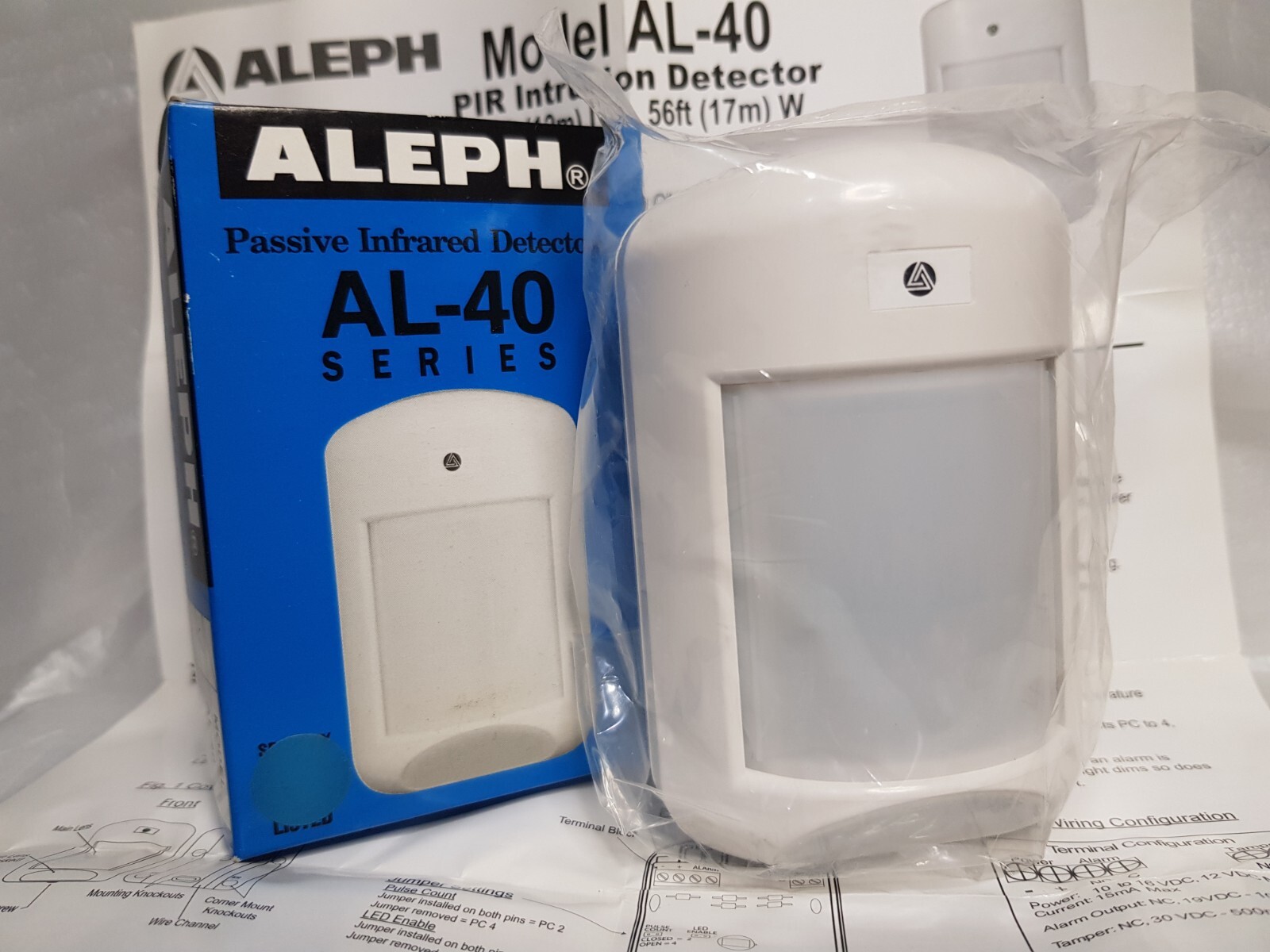 ALEPH MODEL: AL-40 PASSIVE INFRARED DETECTOR ( PIRPET )  " NEW "