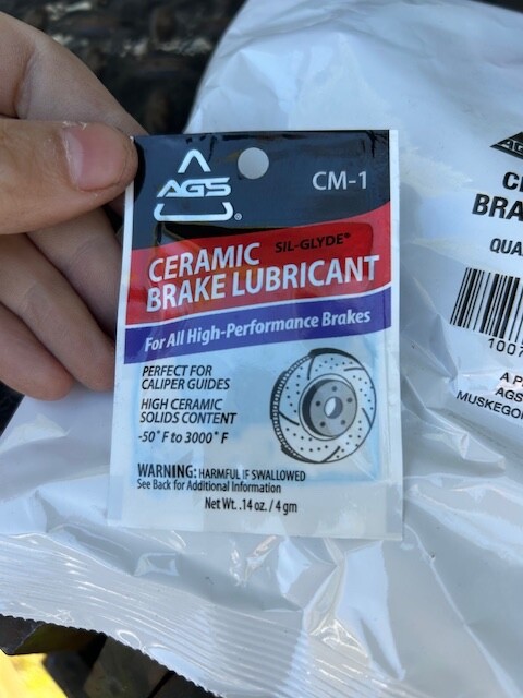 **25 pack** Ceramic Brake Lubricant AGS CM-1