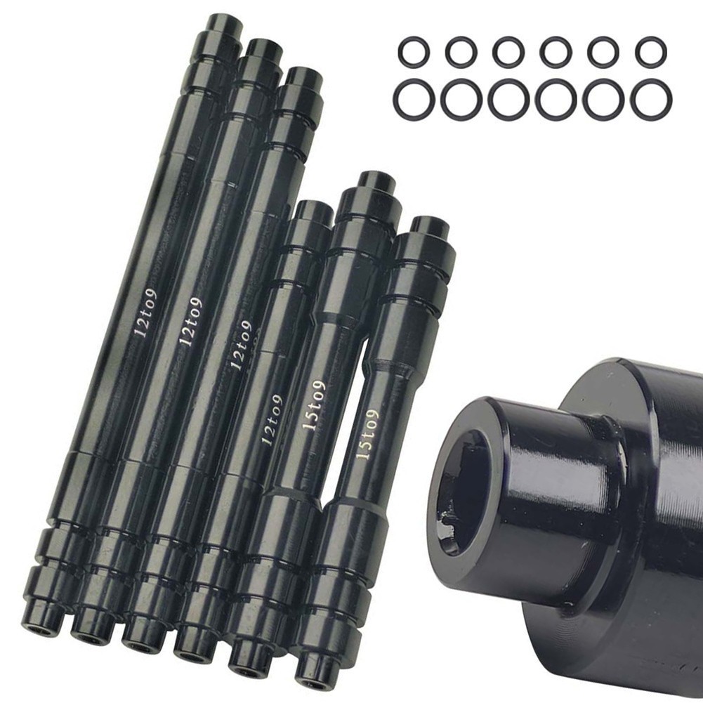 Thru Axle Adapter Bicycle 1215mm to 9mm Quick Release for Mountain Road