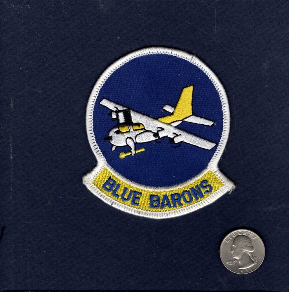 62nd AS BLUE BARONS Lockheed C-130 HERCULES Airlift Squadron Patch