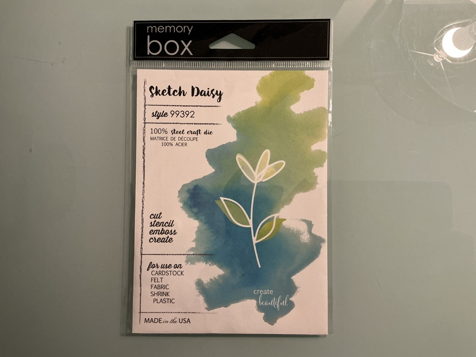 Memory Box “Sketch Daisy” Steel Craft Cutting Die (New)
