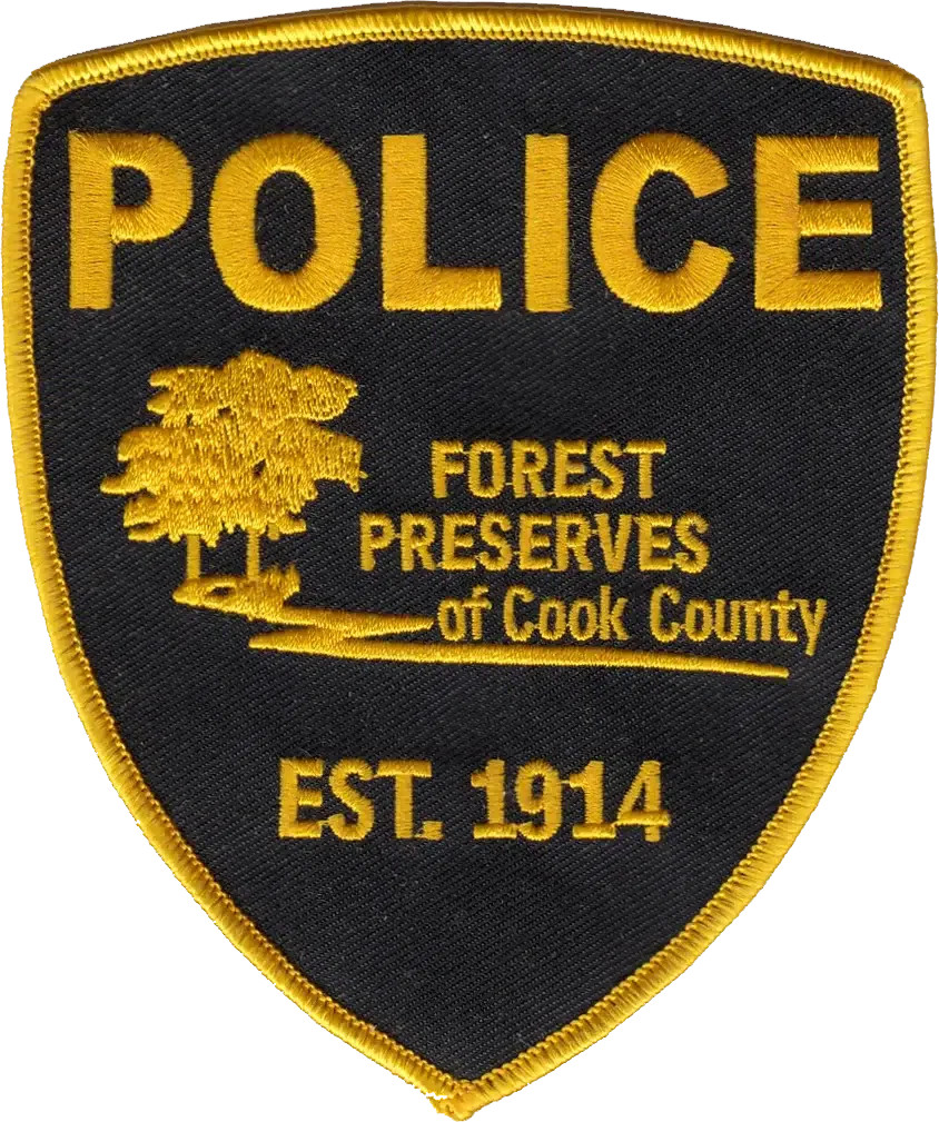 COOK COUNTY FOREST PRESERVES POLICE DEPARTMENT SHOULDER PATCH: Series 3 - Sup...