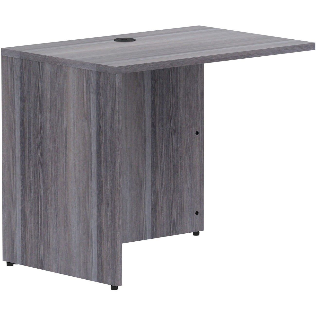 Lorell Weathered Charcoal Laminate Desking (llr-69594) (llr69594)