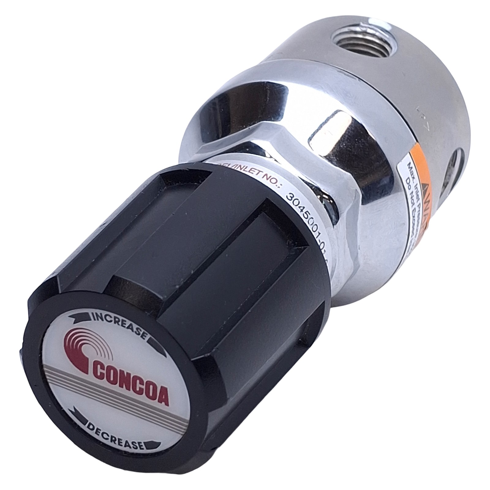 Concoa 3045001-01-000 Gas Regulator 3000psi Max Inlet, 1/4" NPT *No Gauge*