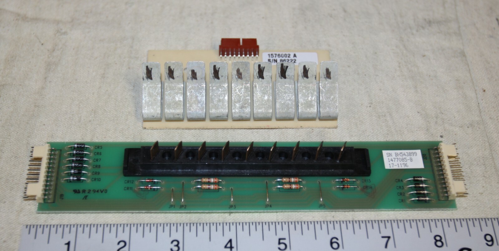National 157 and 158 snack vending machine shelf parts part no 1576002 & 1477085