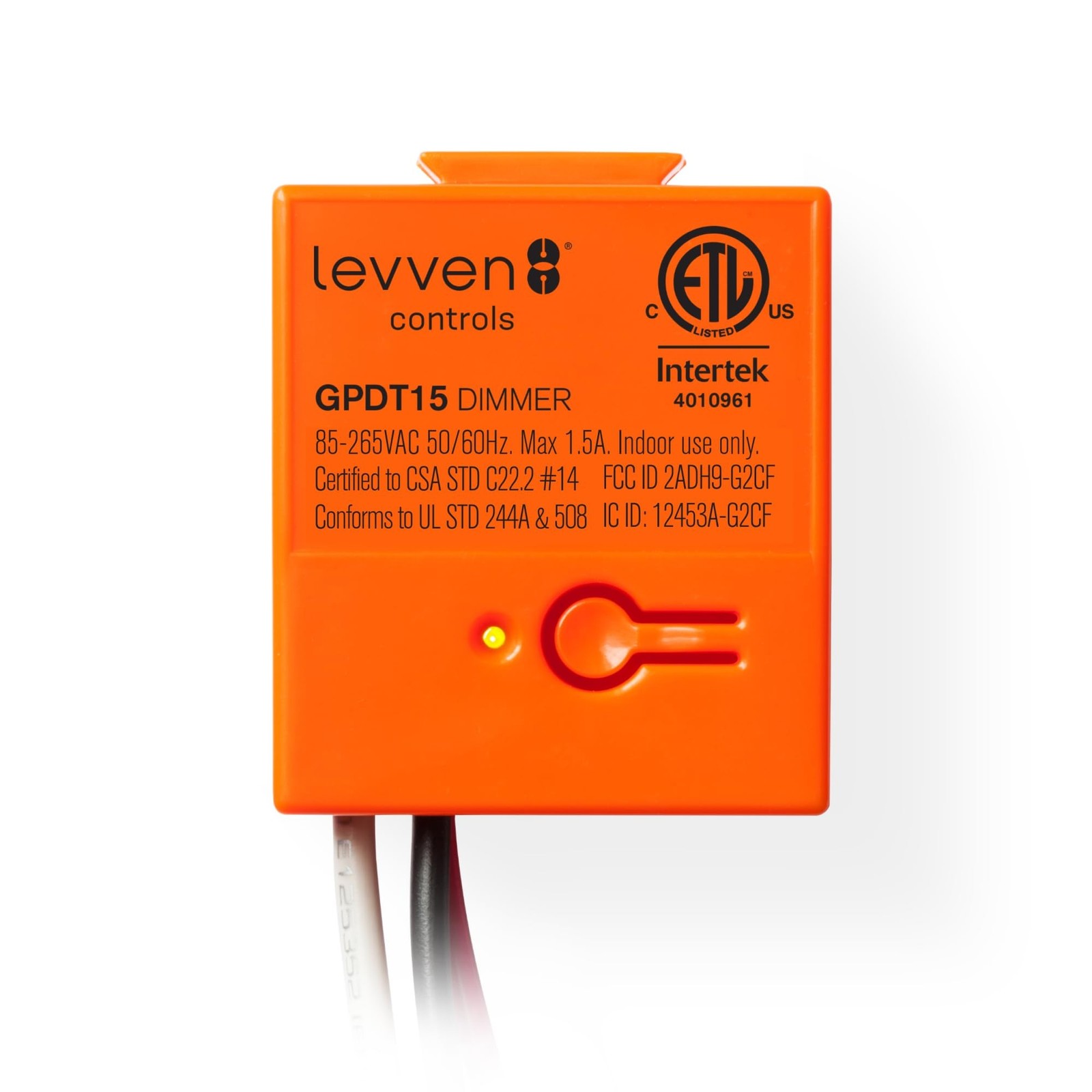 Levven Dimmer Controller (UL & ETL Listed) for Wireless Dimming, Requires Lev...
