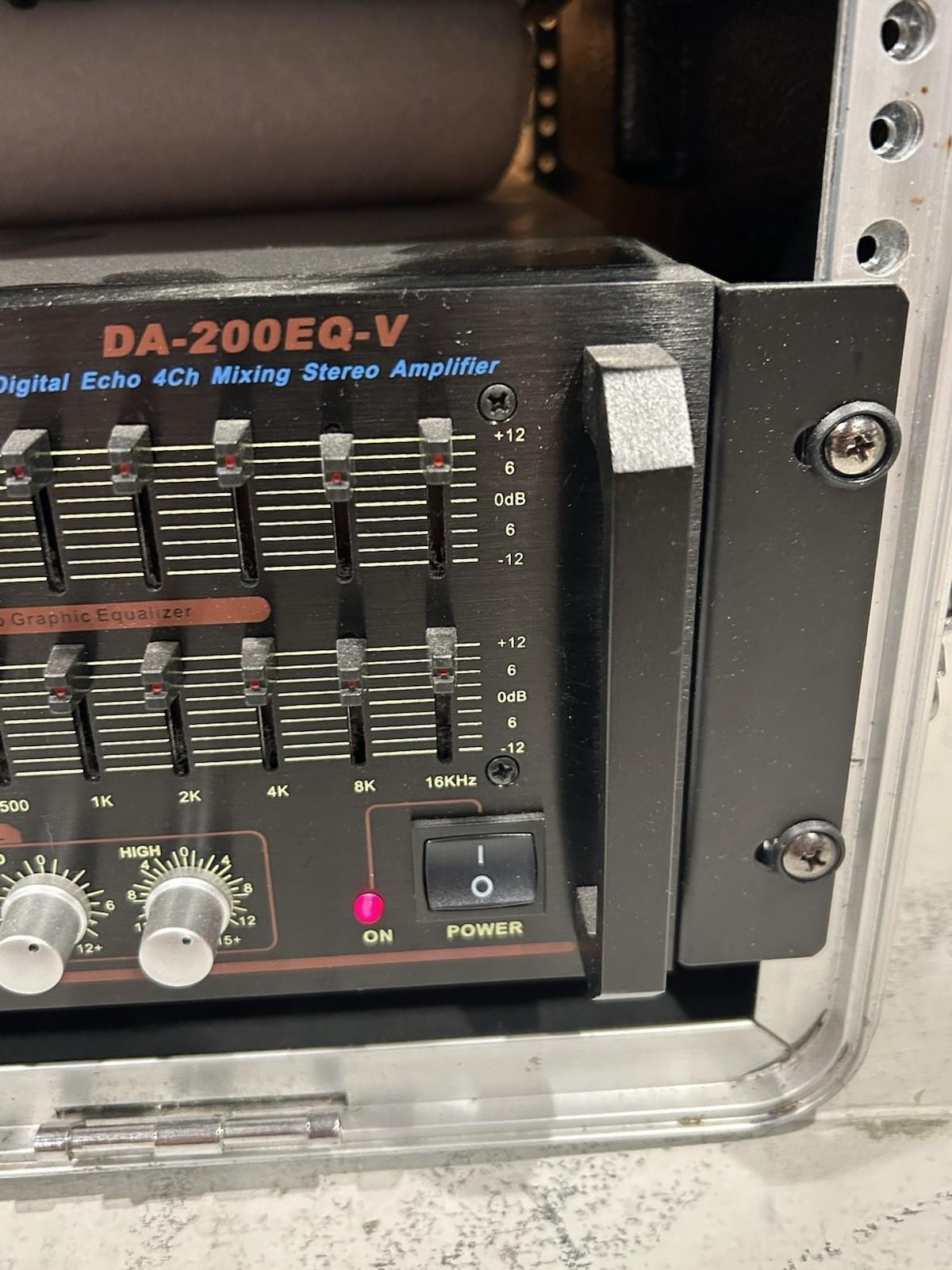 RSQ DA-200 EQ 4 Channel Mixing Studio Amplifier