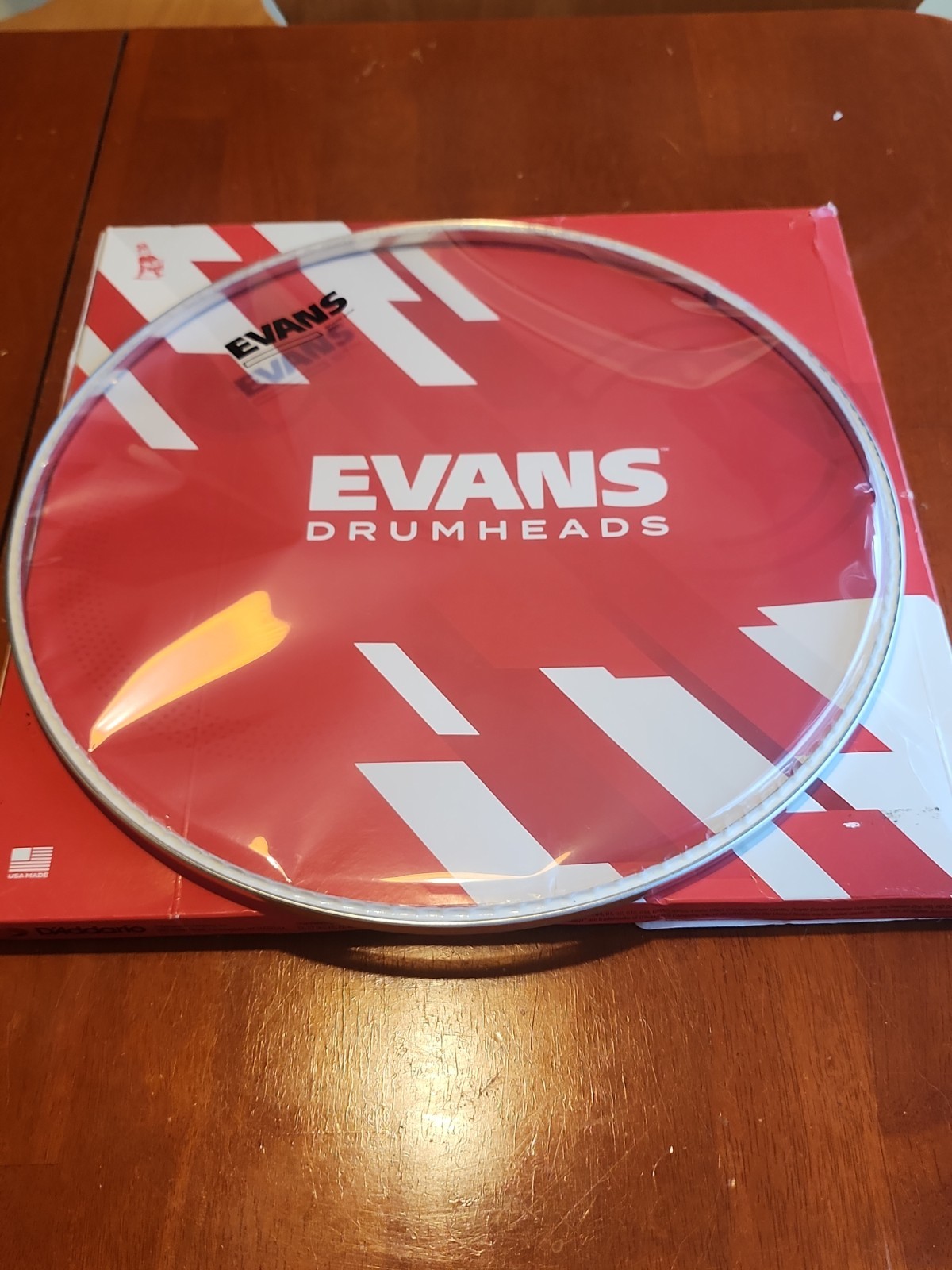 Evans Clear Series S14H30 Resonant Two Ply 14" Clear Drumhead Drum Head