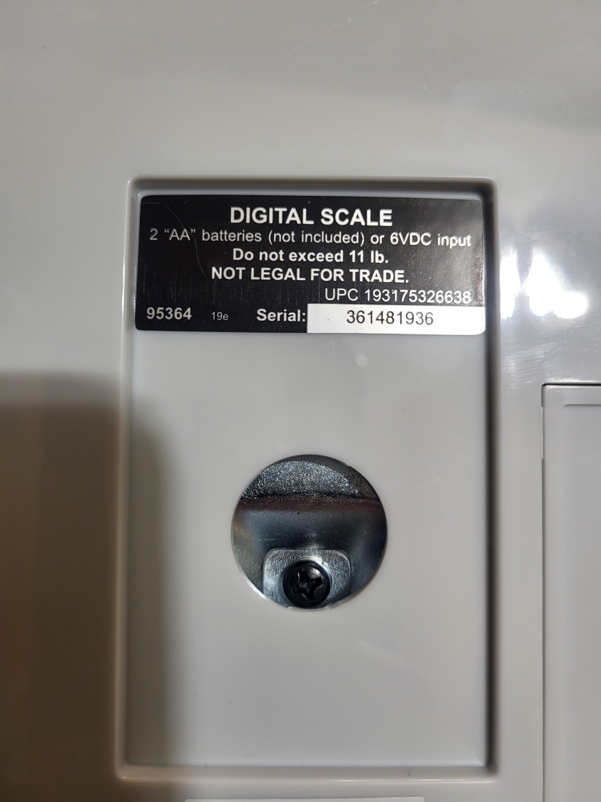 Cen-Tech Digital Scale Model 95364 Small Postal Scale Three Modes Up To 11 lbs