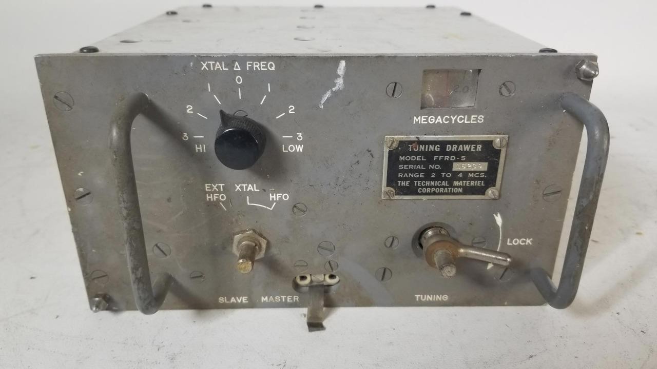 TMC Technical Materials Corp Tuning Drawer FFRD-5