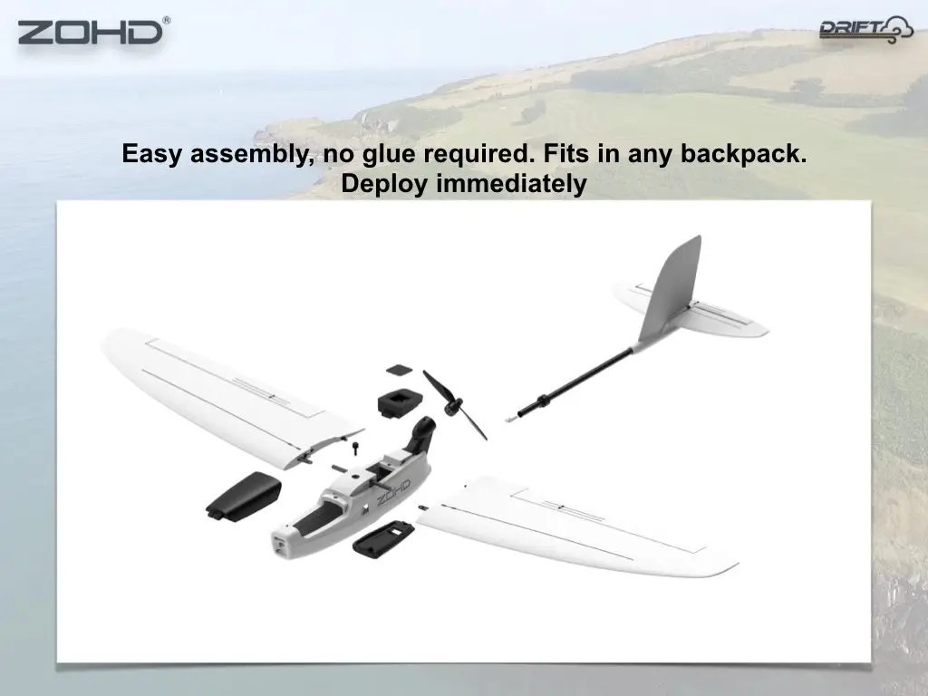 ZOHD Drift 877mm Wingspan FPV Drone AIO EPP Foam UAV Remote Control