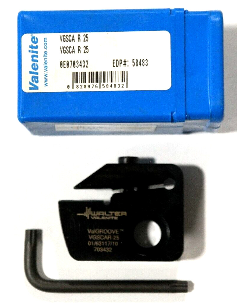 WALTER/VALENITE, VGSCA R 25 GROOVING/CUT OFF TOOLHOLDER      C651
