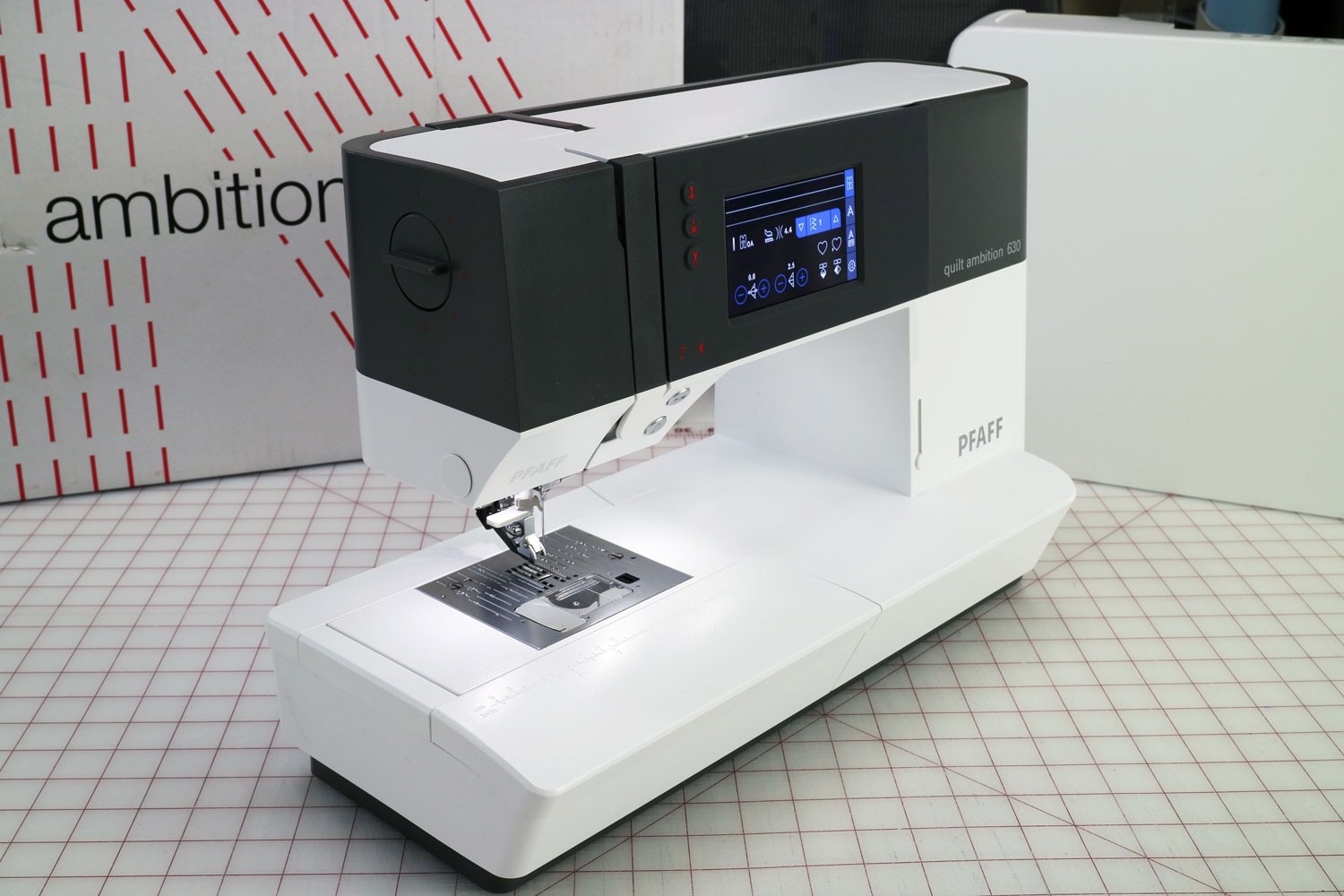 PFAFF Quilt Ambition 630 Sewing Machine IDT System Touchscreen
