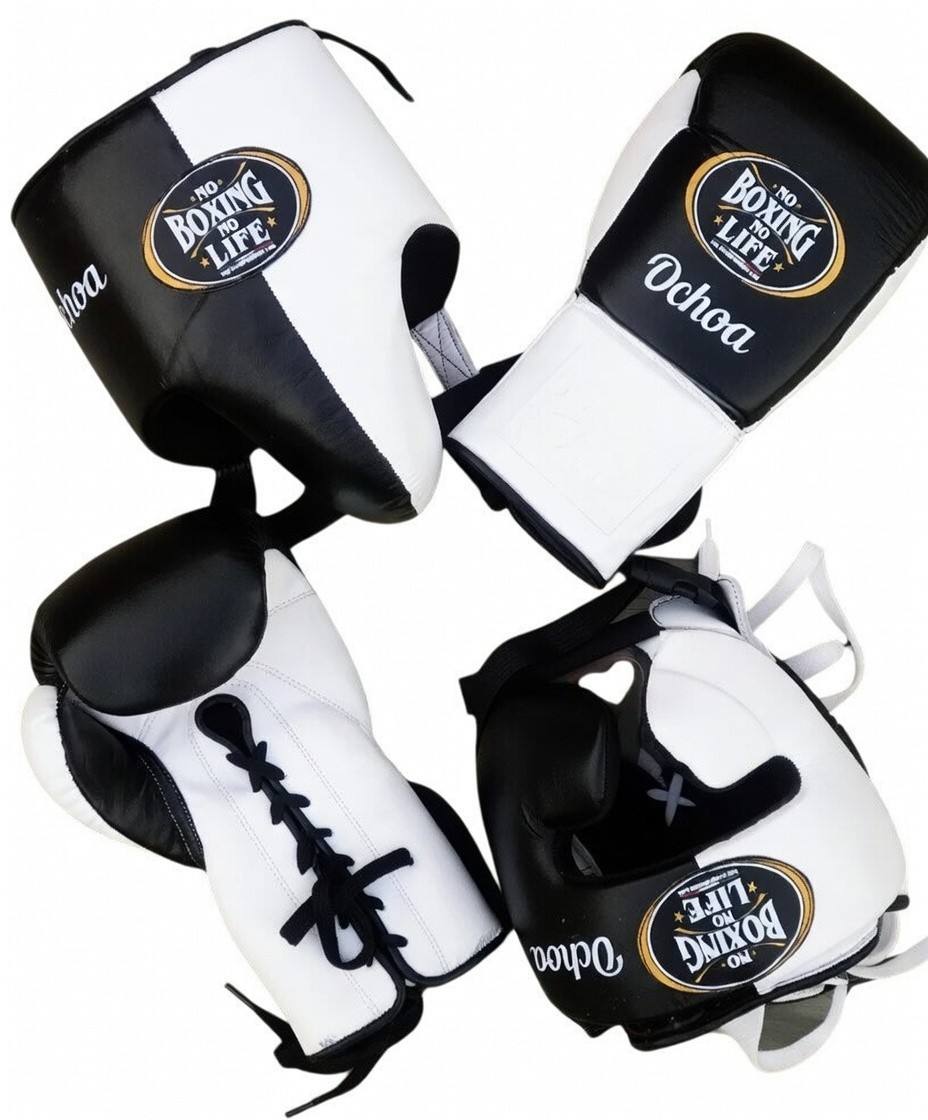 Winning Boxing glo No Boxing No Life Sparring Set Boxing Gloves Head Guard Groin