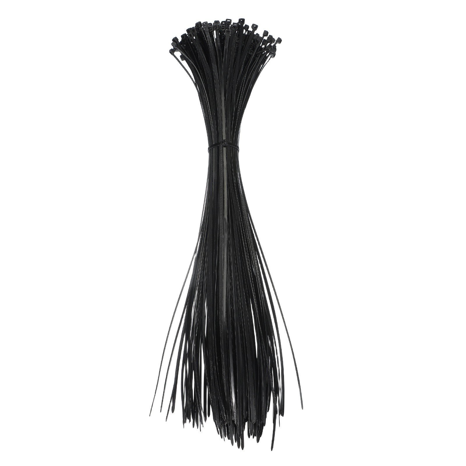 200Pcs 20 Inch x 4 mm Zip Ties, Self-Locking Nylon Wire Cable Ties Black