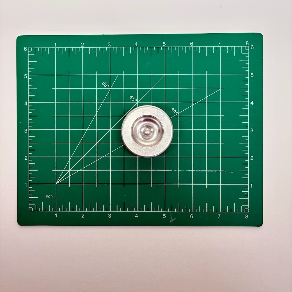 YYF YoYoFactory POPstar Raw Aluminum / Silver Monometal Undersized Mini YoYo