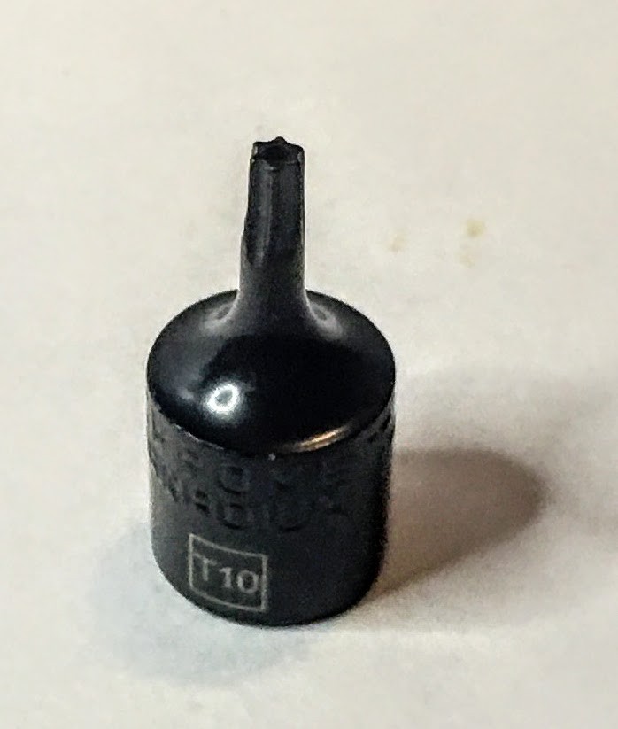 IIT  Laser Etched Tamper Proof Torx Star Bit Socket T10 x 1/4" -Free USA Ship
