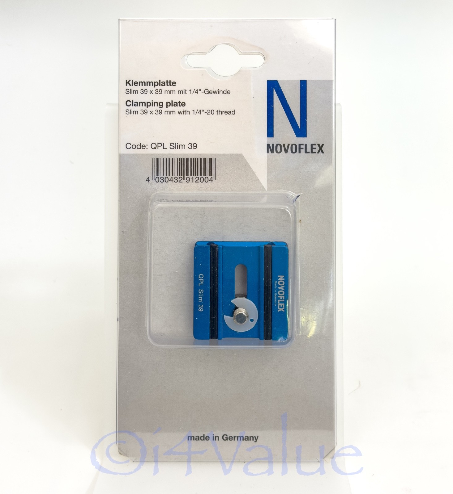 New Novoflex QPL Slim 39 Camera Plate