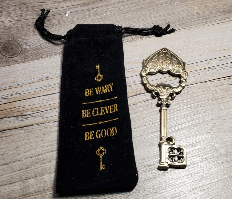 Owl Crate One Dark Window RARE Key Bottle Opener - Rachel Gillig
