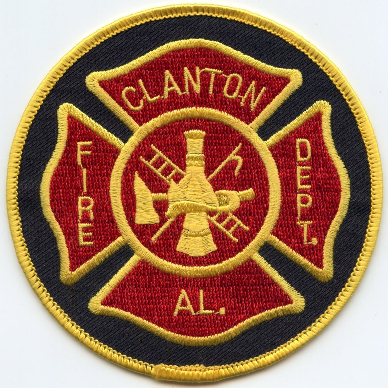 CLANTON ALABAMA FIRE PATCH