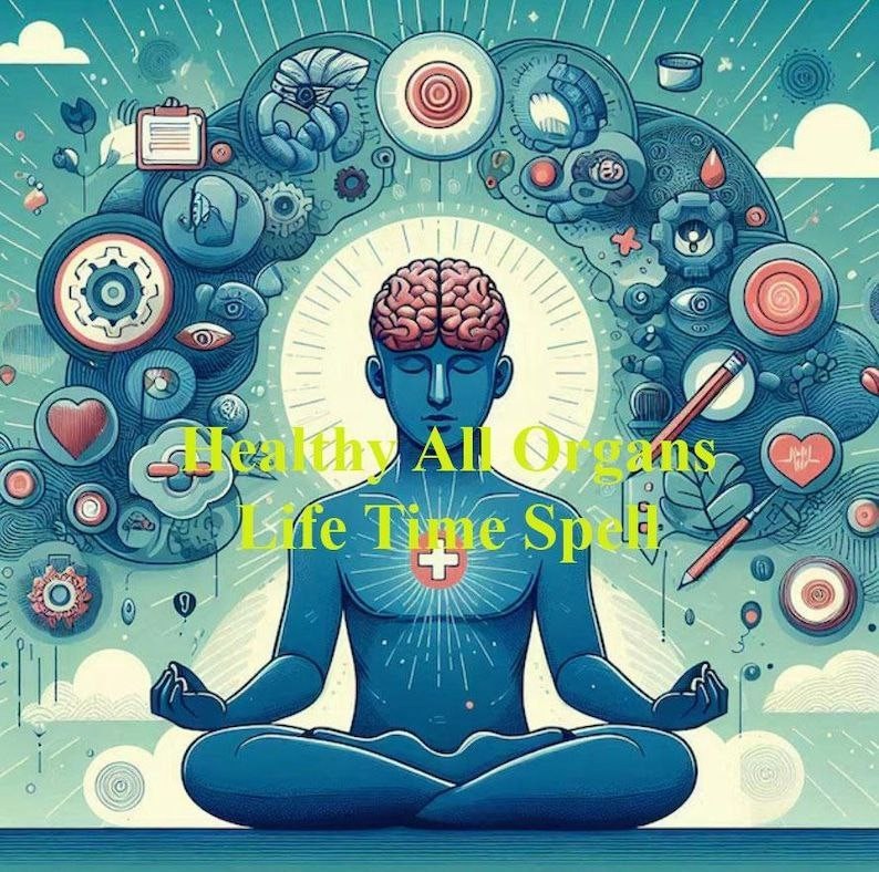 100% Healthy Organs for Life Spell – Empower Heart, Lungs, Kidneys, Eyes, Teeth,