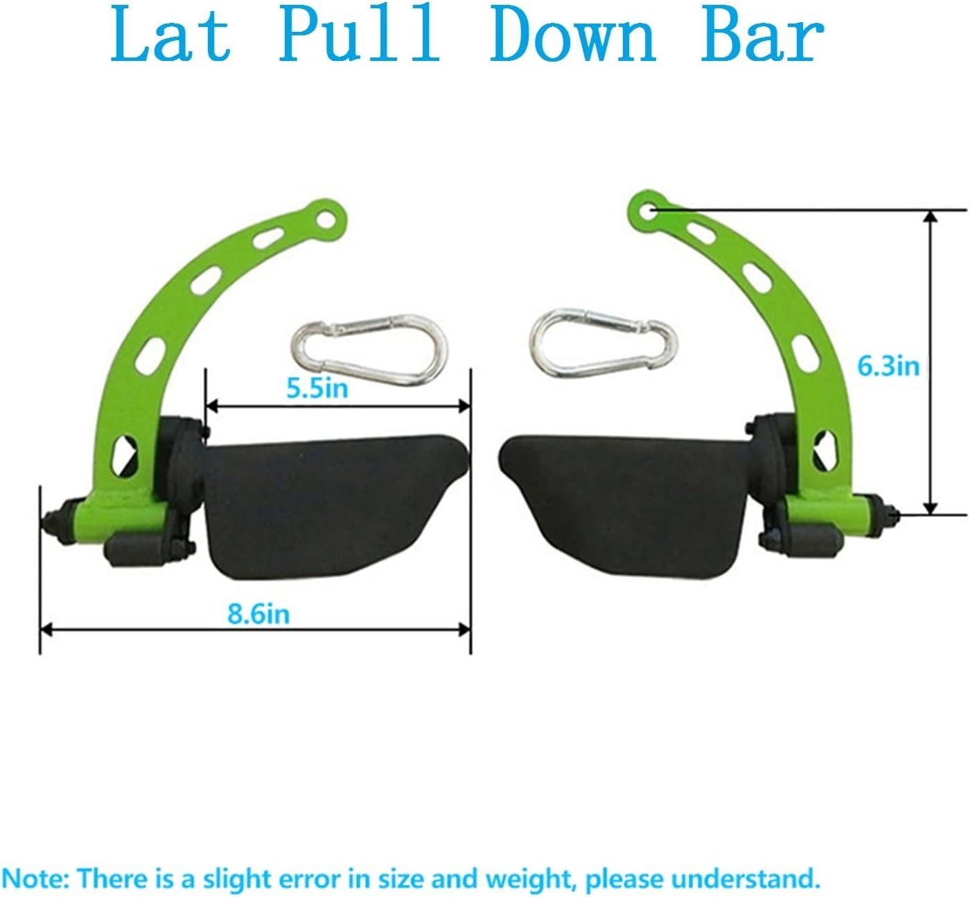 Adjustable Lat Pull down Bar, Cable Machine Attachments for Gym, Home Gym Fit...