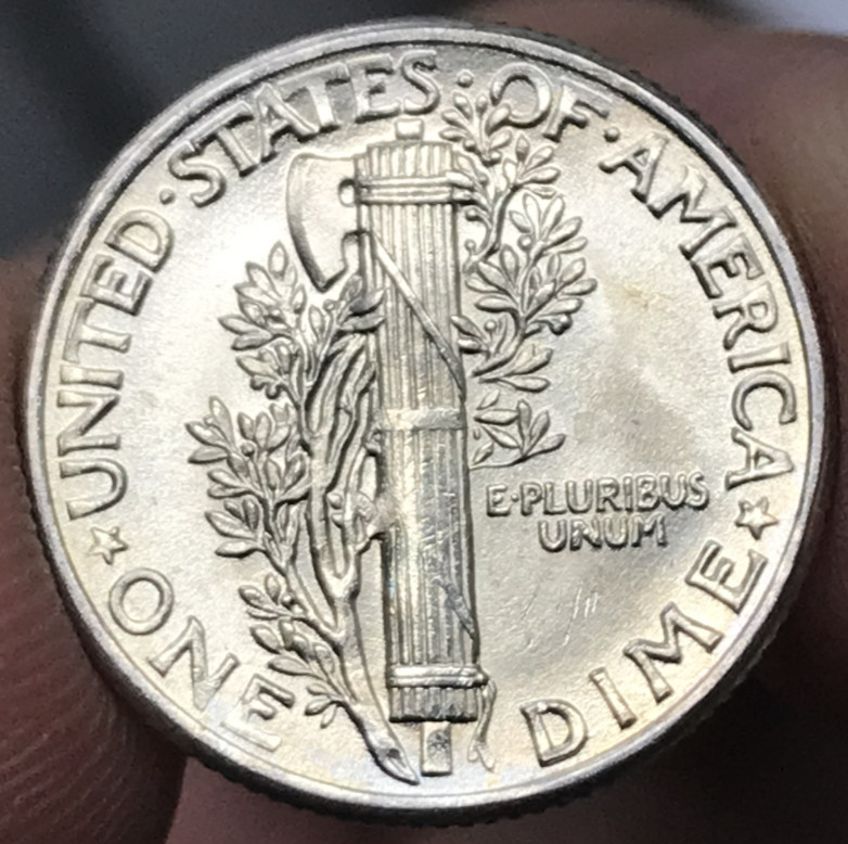1940 10C Silver Mercury Dime Uncirculated