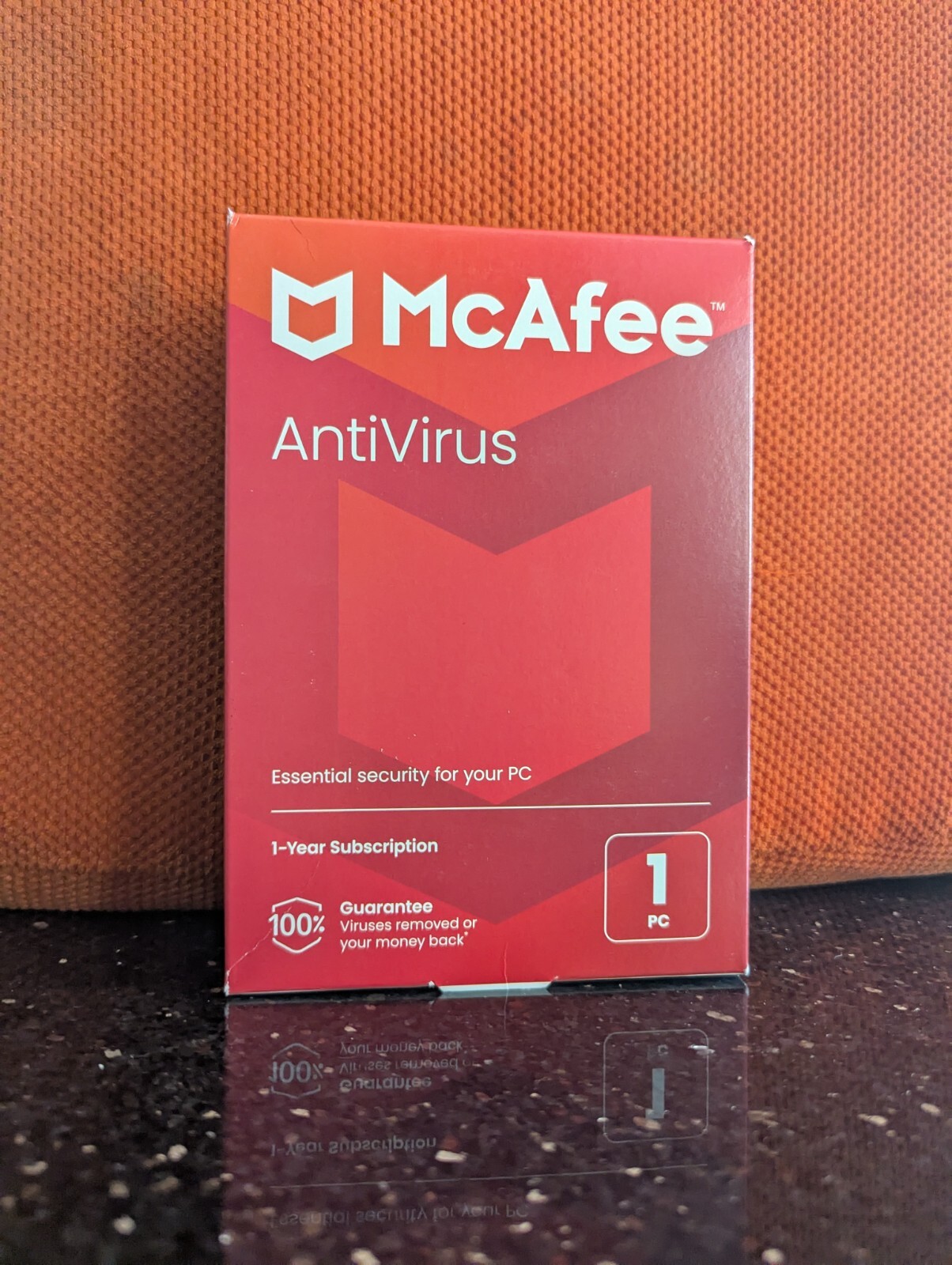 McAfee AntiVirus for 1 User Windows Product Key Card (MAB21EST1RAAM)