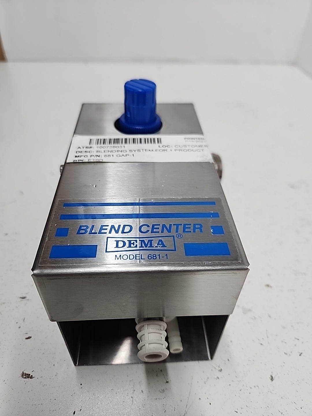 Dema Y Blend Center **NOS **