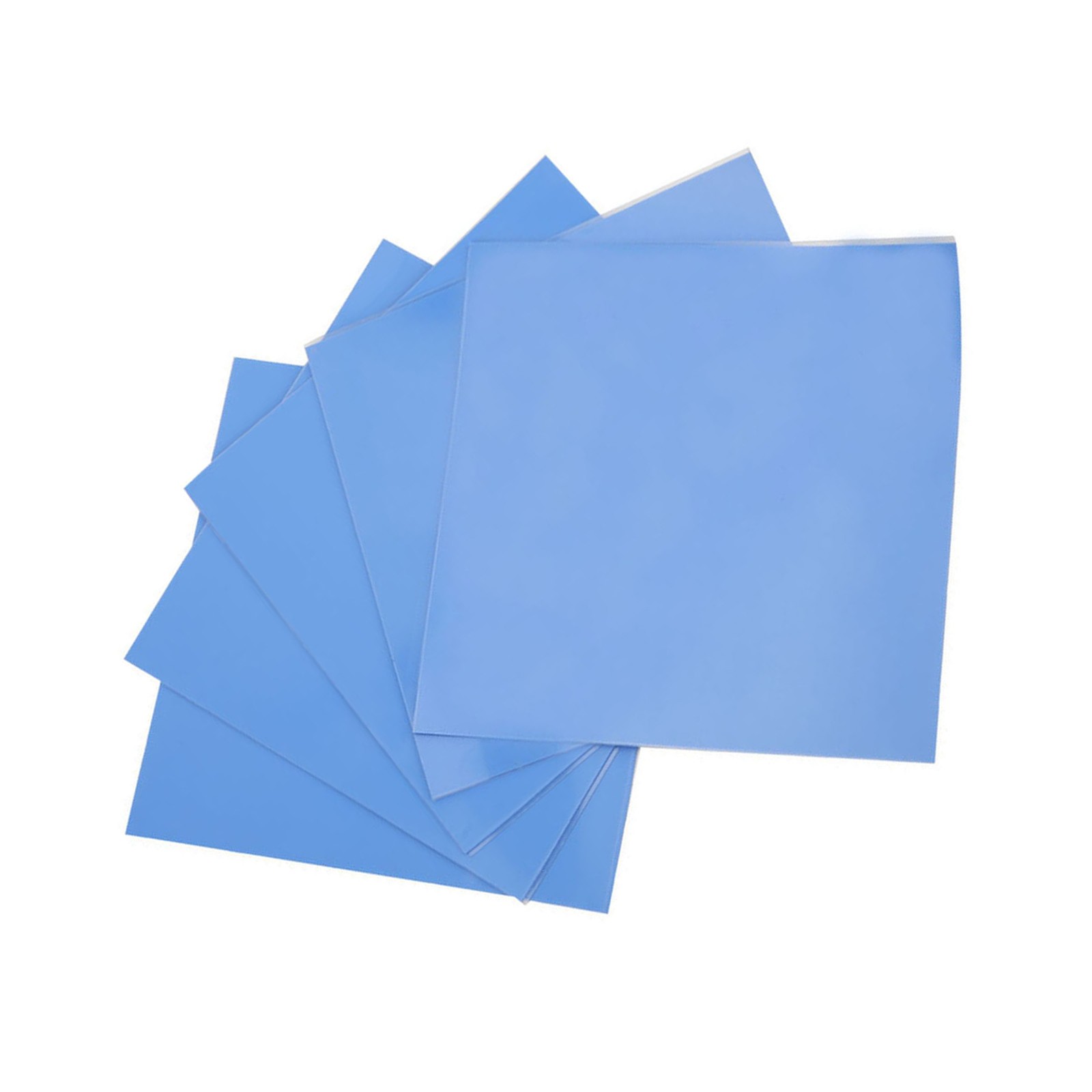 5Pcs Silicone Thermal Conductivity Pad CPU GPU Heat Conduction Sheet